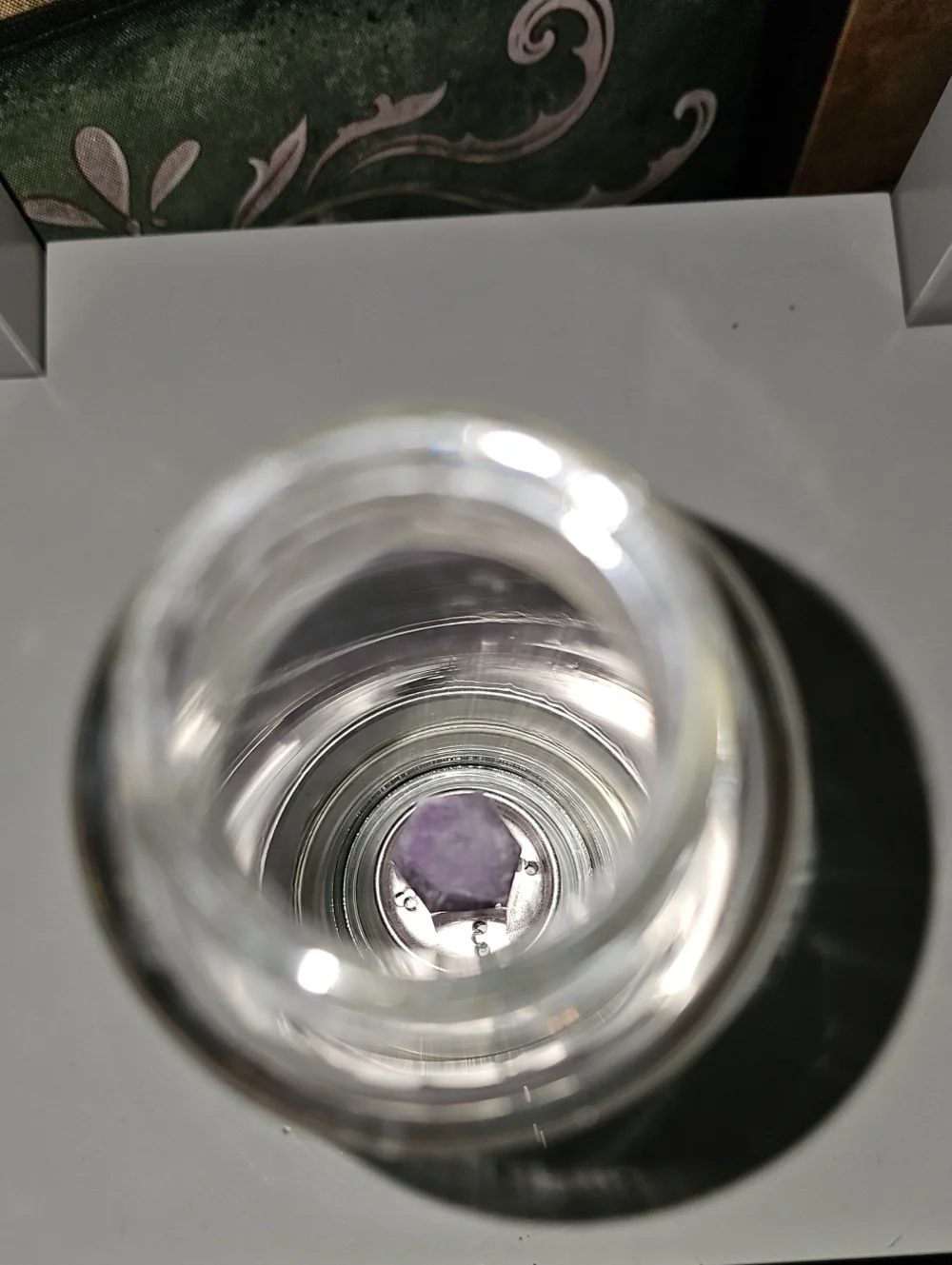 Amethyst Crystal Water Bottle